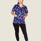 Grace Printer Scrub Top