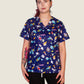 Grace Printer Scrub Top