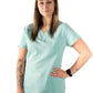 Beth V-Neck Scrubs Top