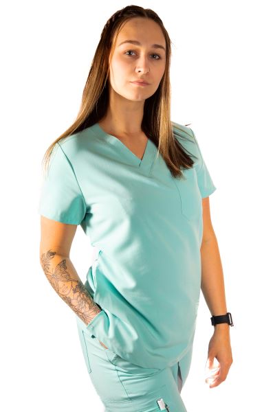 Beth V-Neck Scrubs Top