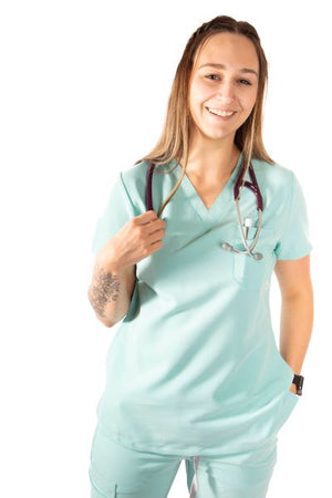 Beth V-Neck Scrubs Top