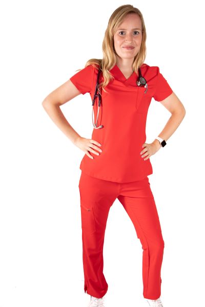 Beth V-Neck Scrub Top